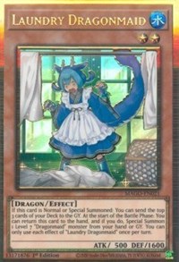 Laundry Dragonmaid [MAGO-EN021] Gold Rare | Golgari Games