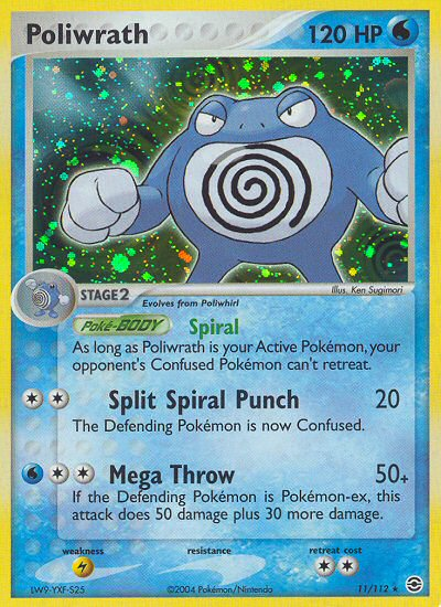 Poliwrath (11/112) [EX: FireRed & LeafGreen] | Golgari Games