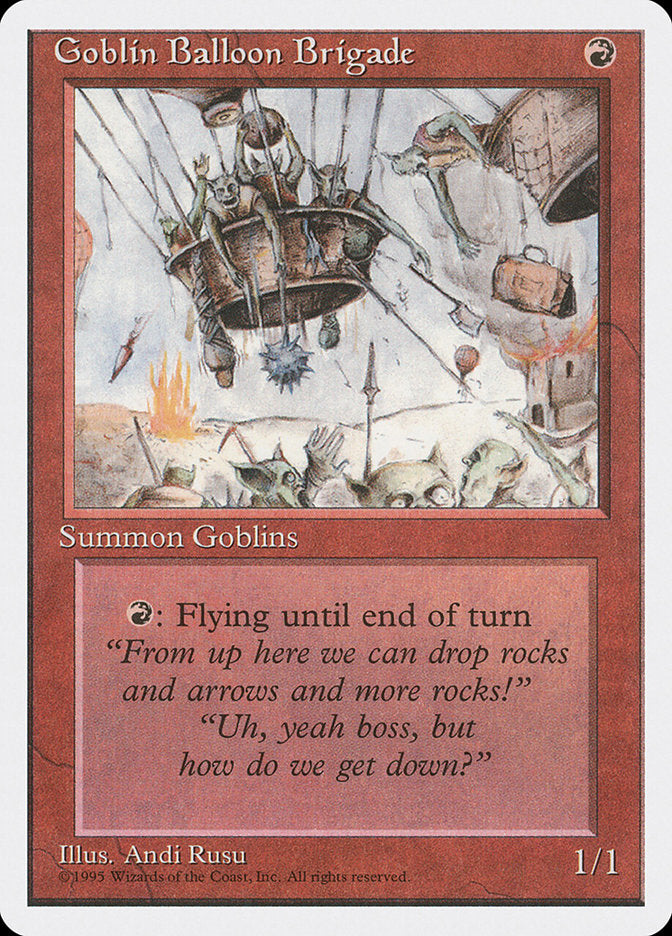 Goblin Balloon Brigade [Fourth Edition] | Local Legends