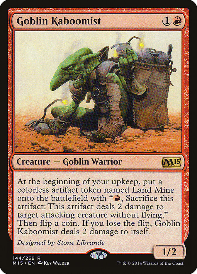 Goblin Kaboomist [Magic 2015] | Golgari Games