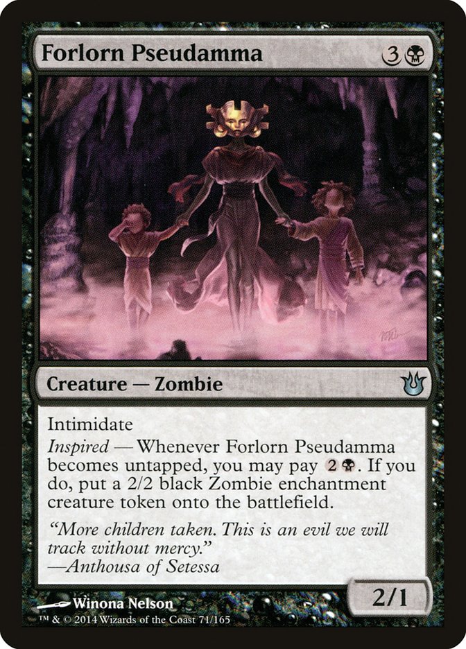 Forlorn Pseudamma [Born of the Gods] | Golgari Games