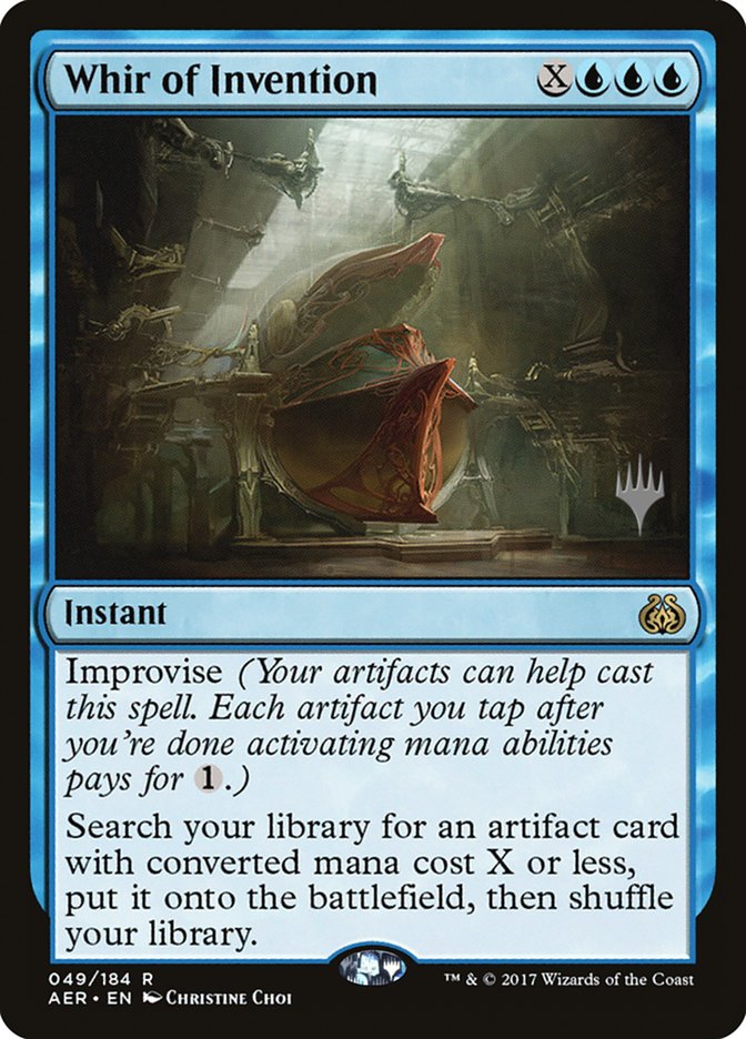 Whir of Invention [Aether Revolt Promos] | Golgari Games