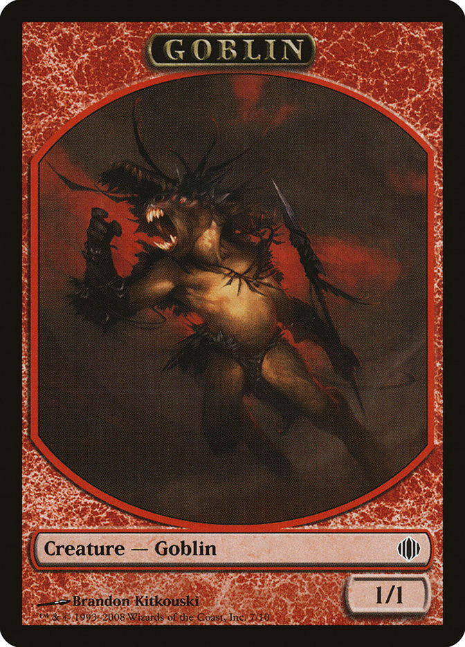 Goblin Token [Shards of Alara Tokens] | Golgari Games