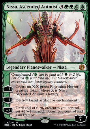 Nissa, Ascended Animist (Promo Pack) [Phyrexia: All Will Be One Promos] | Local Legends