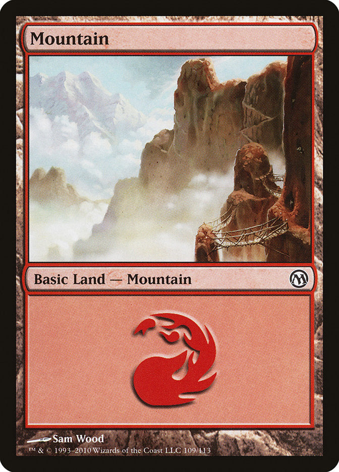Mountain (109) [Duels of the Planeswalkers] | Local Legends
