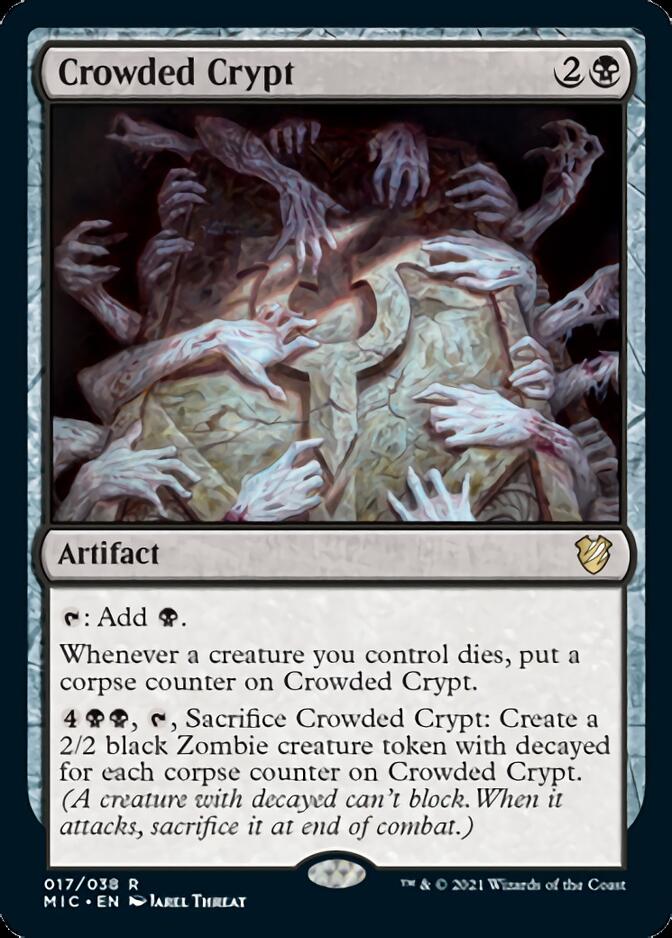 Crowded Crypt [Innistrad: Midnight Hunt Commander] | Golgari Games