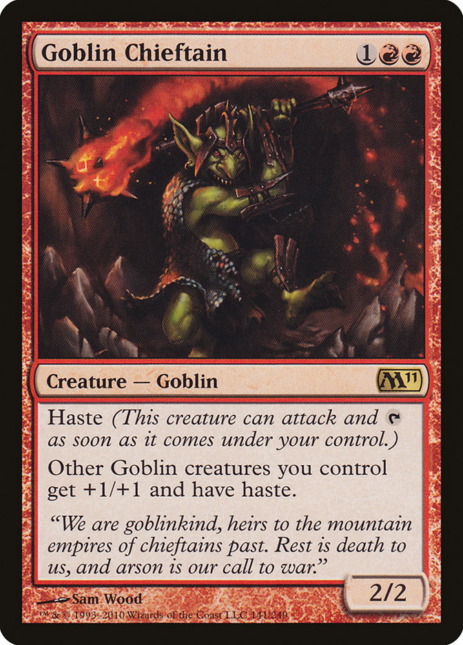 Goblin Chieftain [Magic 2011] | Local Legends