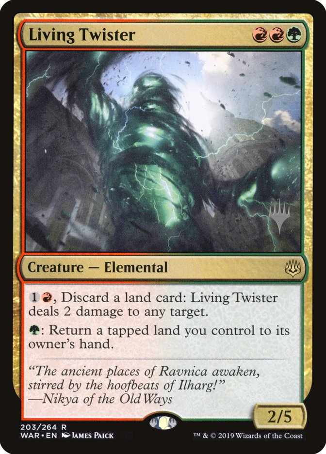 Living Twister (Promo Pack) [War of the Spark Promos] | Local Legends