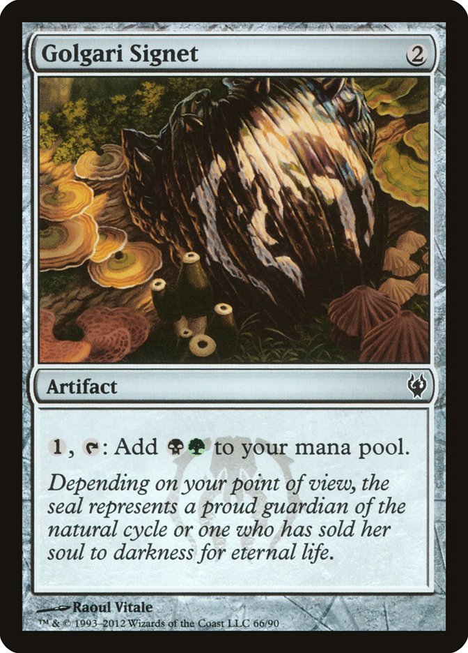 Golgari Signet [Duel Decks: Izzet vs. Golgari] | Local Legends