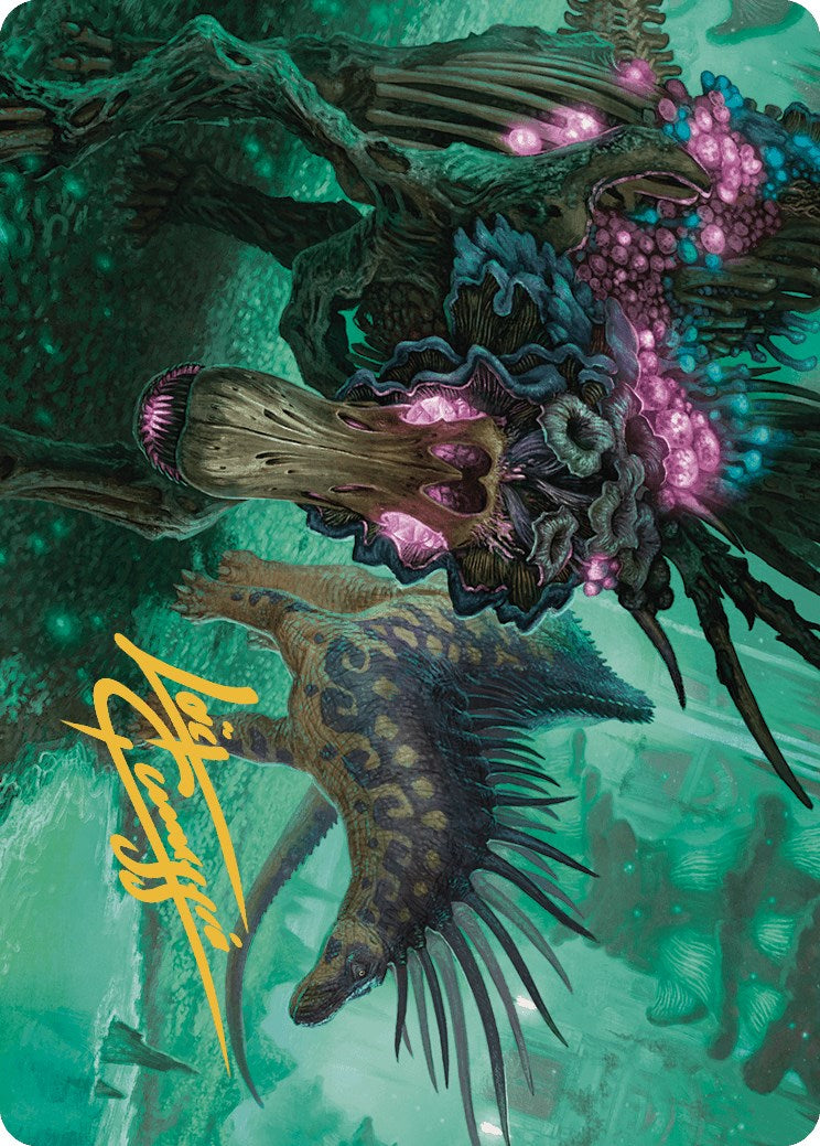 Walk with the Ancestors Art Card (Gold-Stamped Signature) [The Lost Caverns of Ixalan Art Series] | Golgari Games