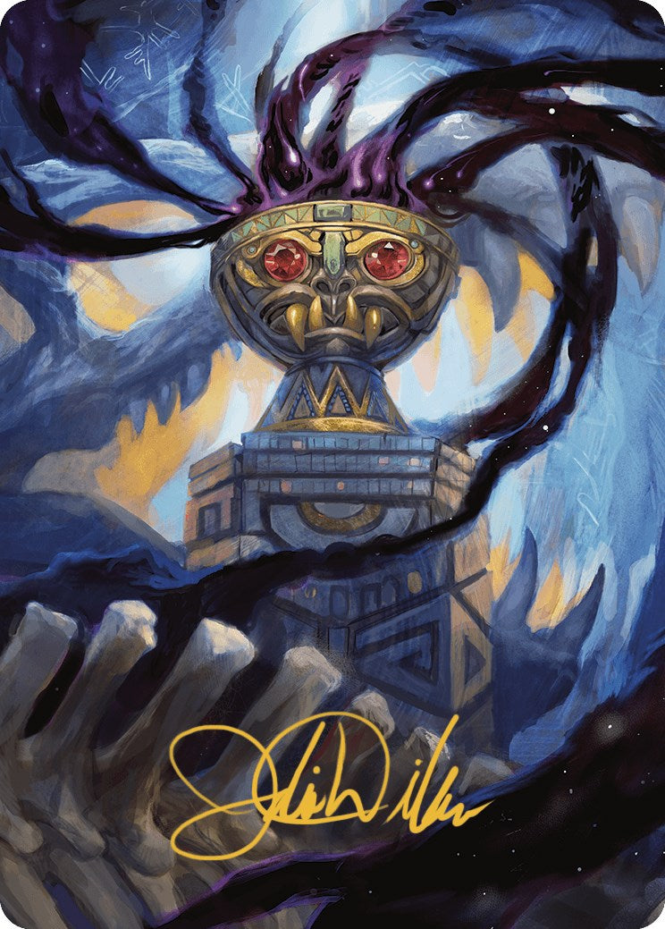 Chalice of the Void Art Card (Gold-Stamped Signature) [The Lost Caverns of Ixalan Art Series] | Golgari Games