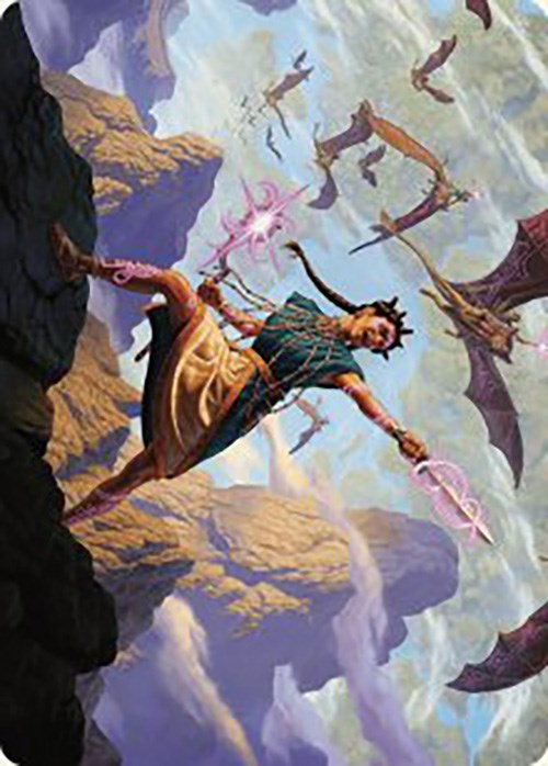 Warden of the Inner Sky Art Card [The Lost Caverns of Ixalan Art Series] | Golgari Games