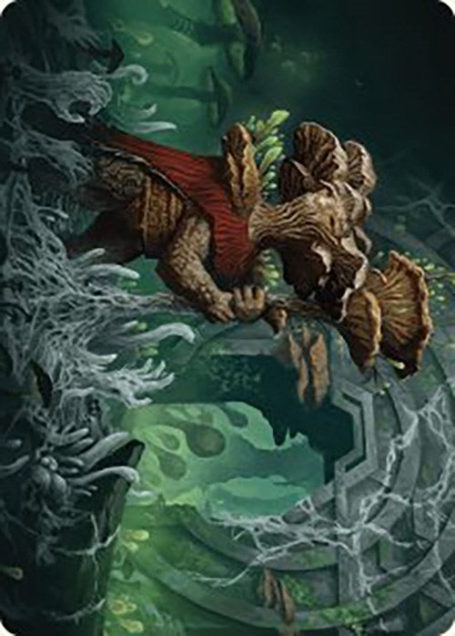 Tendril of the Mycotyrant Art Card [The Lost Caverns of Ixalan Art Series] | Golgari Games