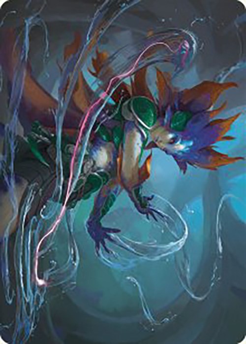 Nicanzil, Current Conductor Art Card [The Lost Caverns of Ixalan Art Series] | Golgari Games