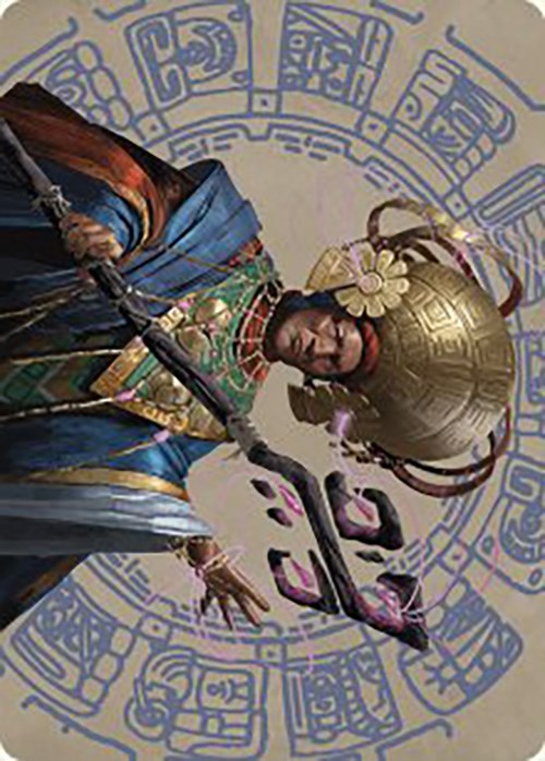 Akal Pakal, First Among Equals Art Card (46/81) [The Lost Caverns of Ixalan Art Series] | Golgari Games