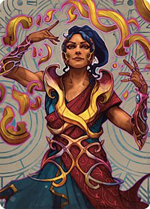 Saheeli, the Sun's Brilliance Art Card [The Lost Caverns of Ixalan Art Series] | Golgari Games