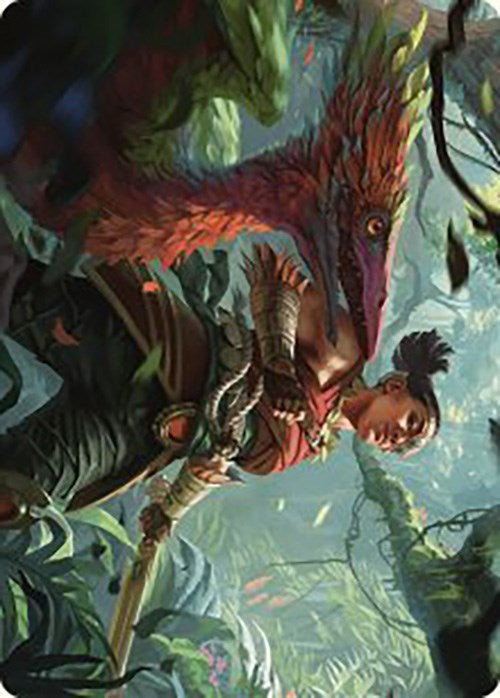 Wayta, Trainer Prodigy Art Card [The Lost Caverns of Ixalan Art Series] | Golgari Games