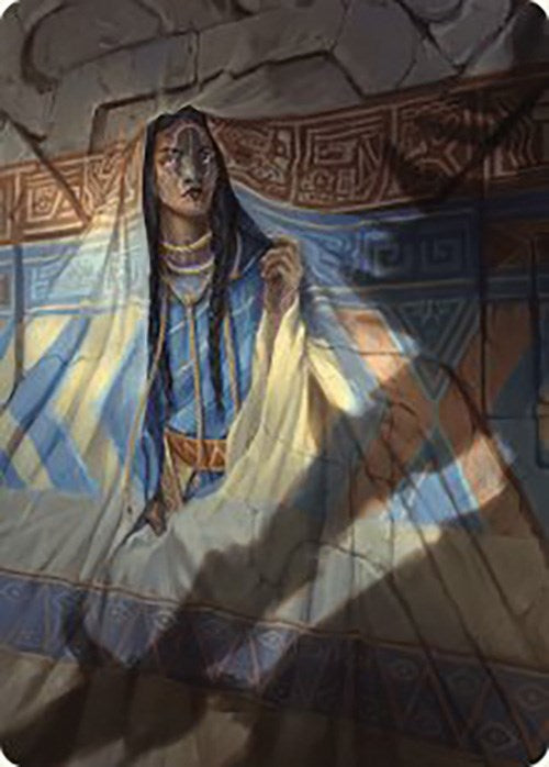 Whispersilk Cloak Art Card [The Lost Caverns of Ixalan Art Series] | Golgari Games