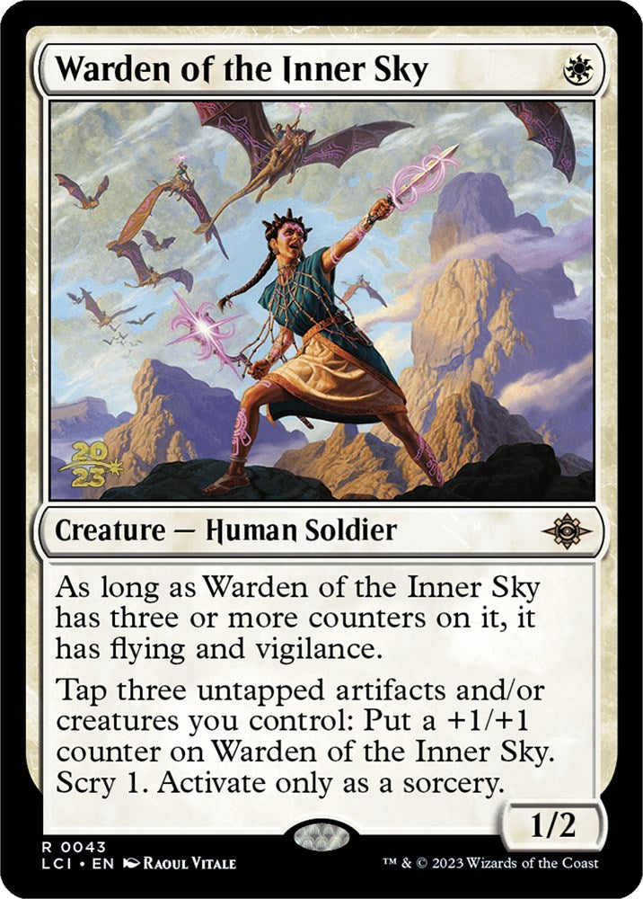 Warden of the Inner Sky [The Lost Caverns of Ixalan Prerelease Cards] | Golgari Games