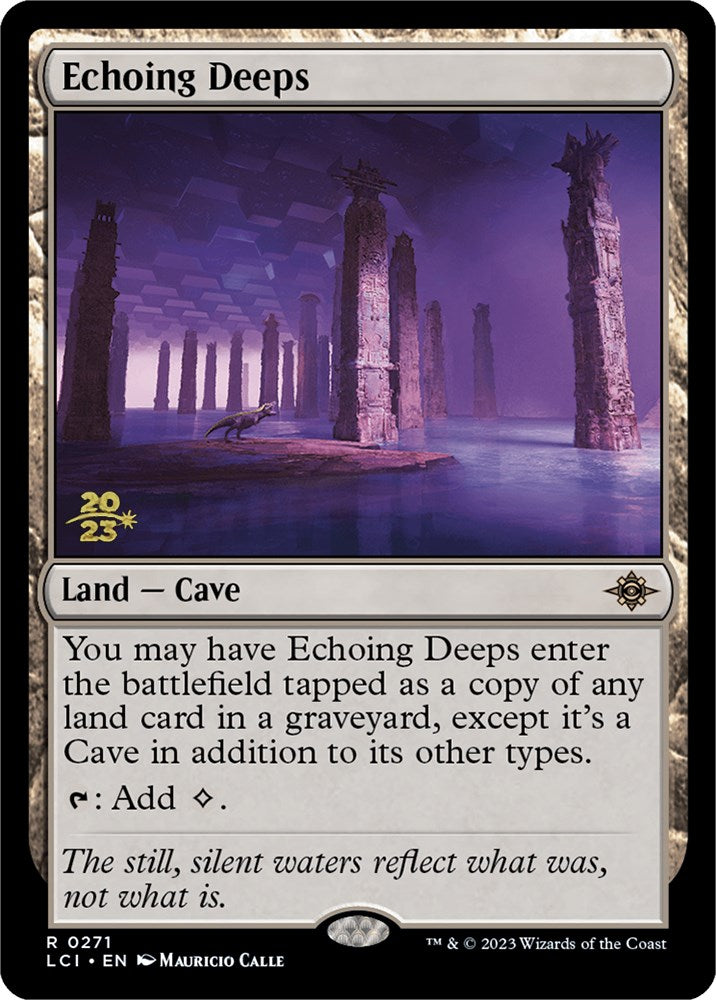 Echoing Deeps [The Lost Caverns of Ixalan Prerelease Cards] | Golgari Games