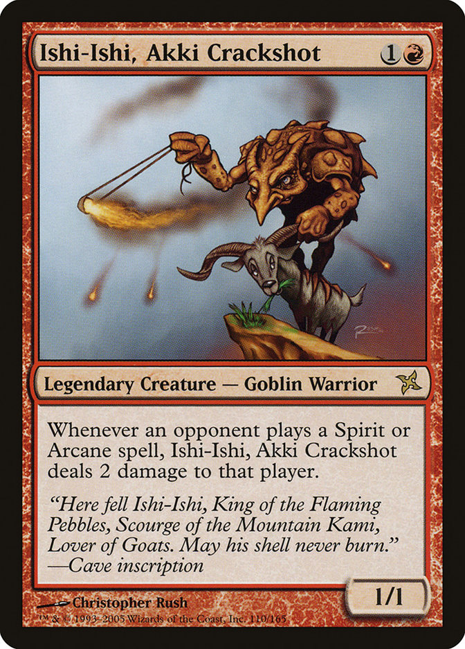 Ishi-Ishi, Akki Crackshot [Betrayers of Kamigawa] | Local Legends