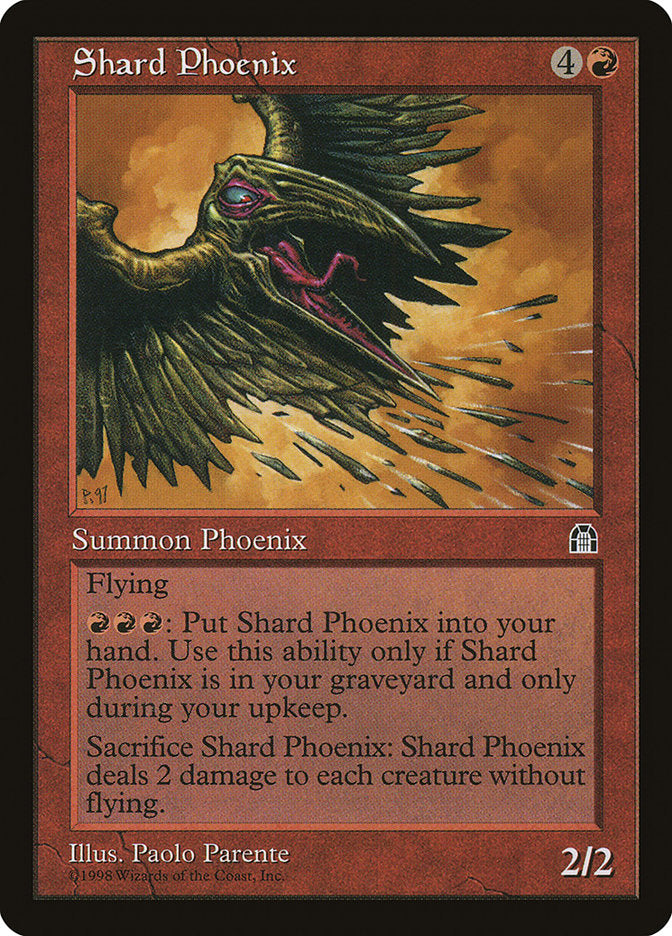 Shard Phoenix [Stronghold] | Golgari Games