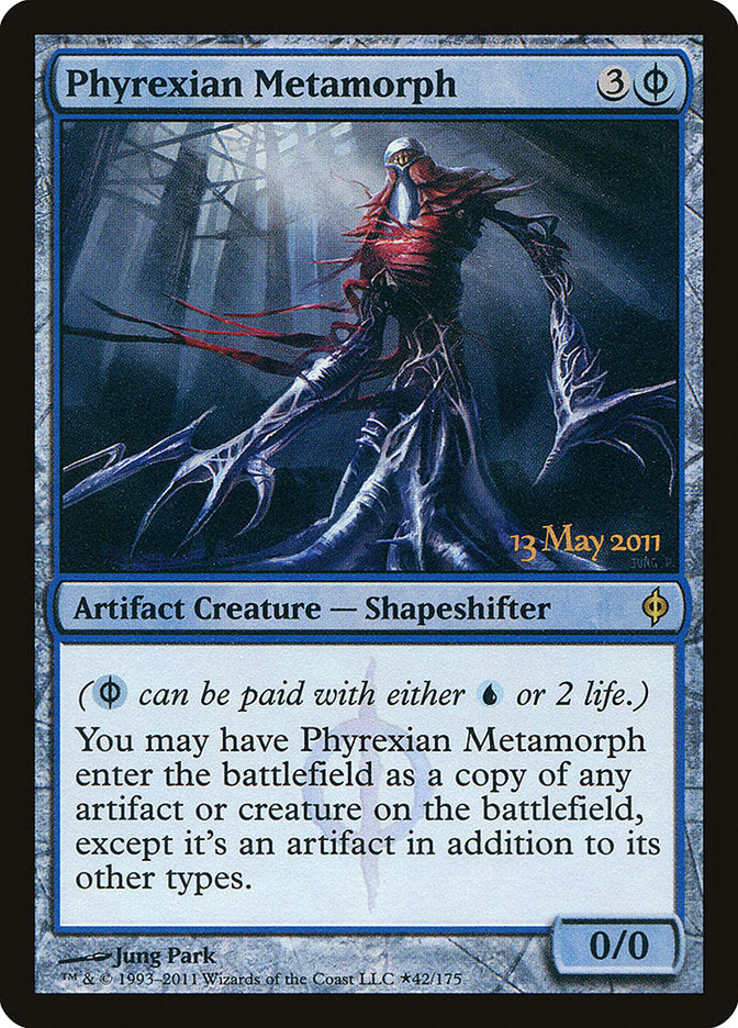 Phyrexian Metamorph [New Phyrexia Prerelease Promos] | Local Legends