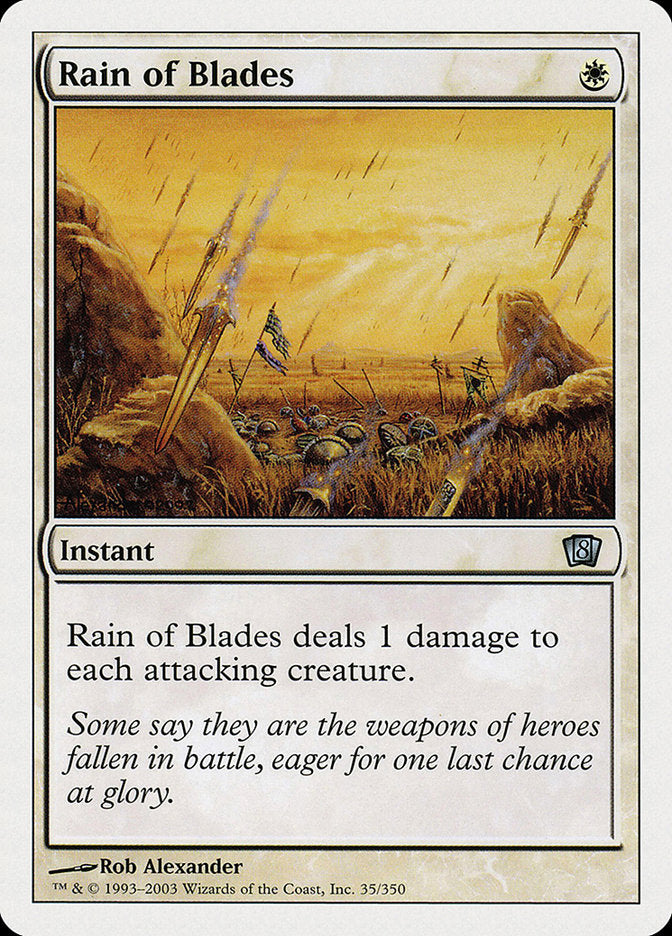 Rain of Blades [Eighth Edition] | Local Legends