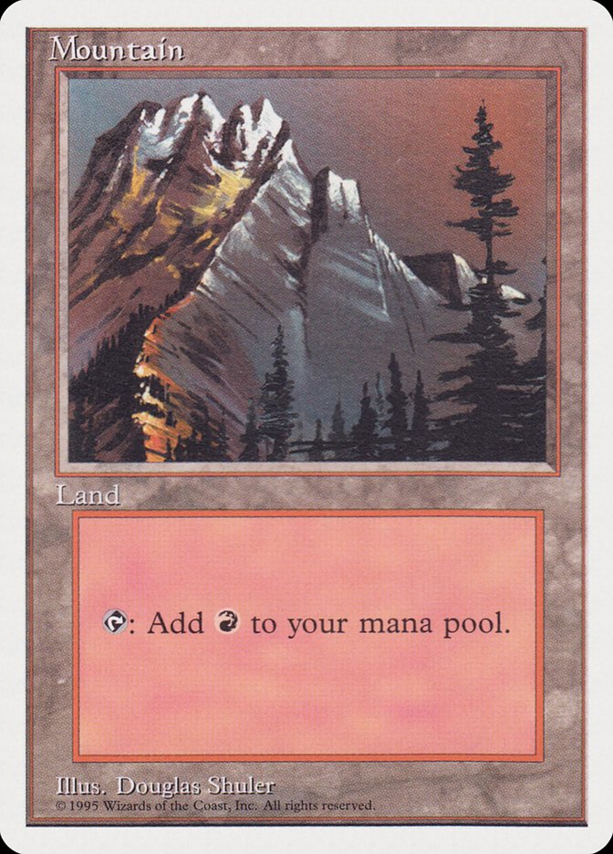 Mountain (Red Sky in the Top Right) [Rivals Quick Start Set] | Golgari Games