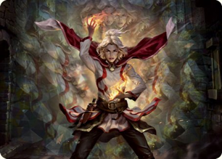 Delina, Wild Mage Art Card [Dungeons & Dragons: Adventures in the Forgotten Realms Art Series] | Local Legends