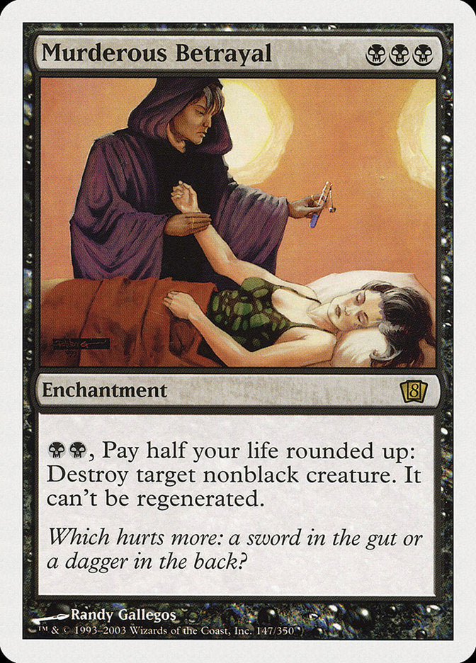 Murderous Betrayal [Eighth Edition] | Local Legends