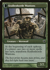 Grizzled Outcasts // Krallenhorde Wantons [Innistrad] | Golgari Games