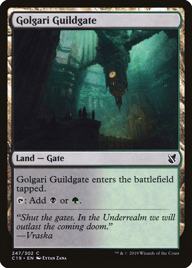 Golgari Guildgate [Commander 2019] | Golgari Games