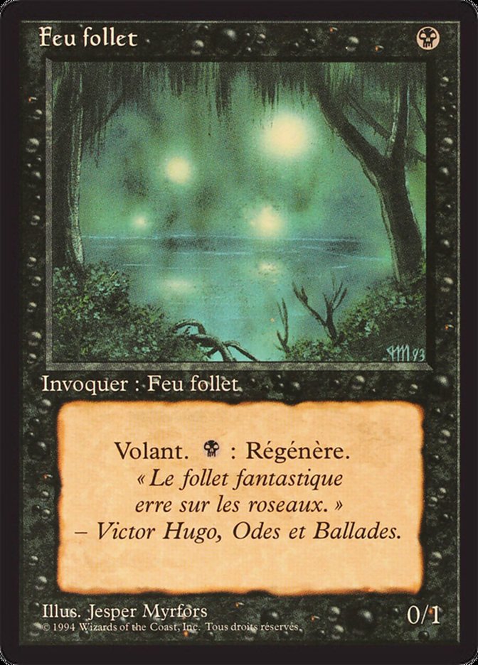 Will-o'-the-Wisp [Foreign Black Border] | Golgari Games