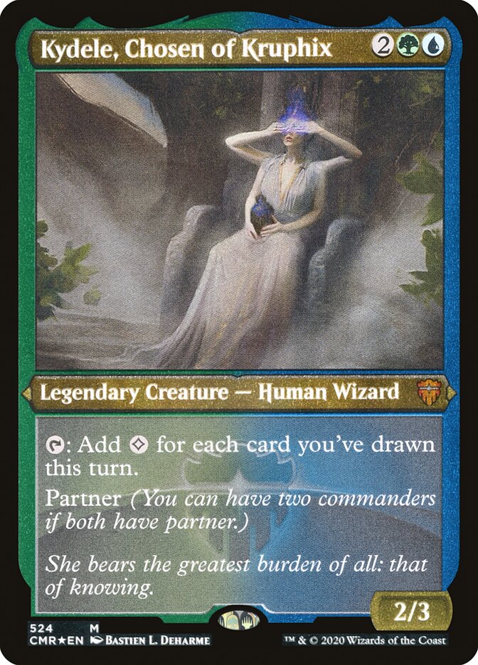 Kydele, Chosen of Kruphix (Etched) [Commander Legends] | Local Legends