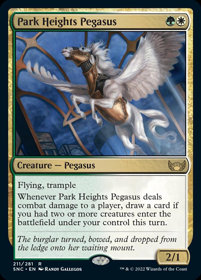 Park Heights Pegasus [Streets of New Capenna] | Golgari Games