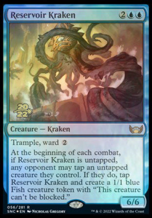 Reservoir Kraken [Streets of New Capenna Prerelease Promos] | Local Legends