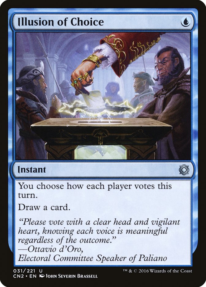 Illusion of Choice [Conspiracy: Take the Crown] | Local Legends