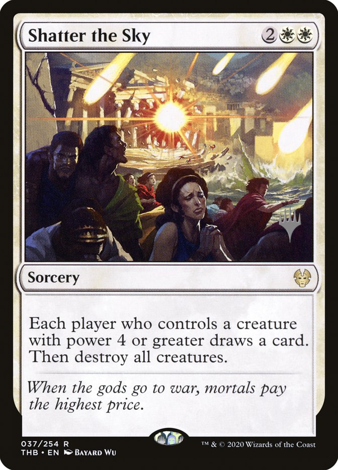 Shatter the Sky (Promo Pack) [Theros Beyond Death Promos] | Local Legends
