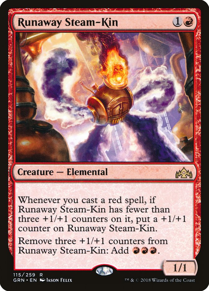 Runaway Steam-Kin [Guilds of Ravnica] | Local Legends