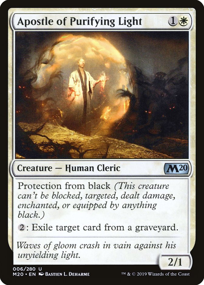 Apostle of Purifying Light [Core Set 2020] | Local Legends