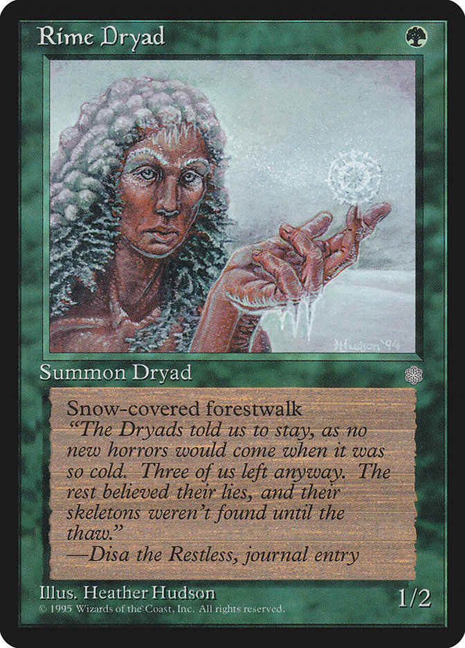 Rime Dryad [Ice Age] | Local Legends