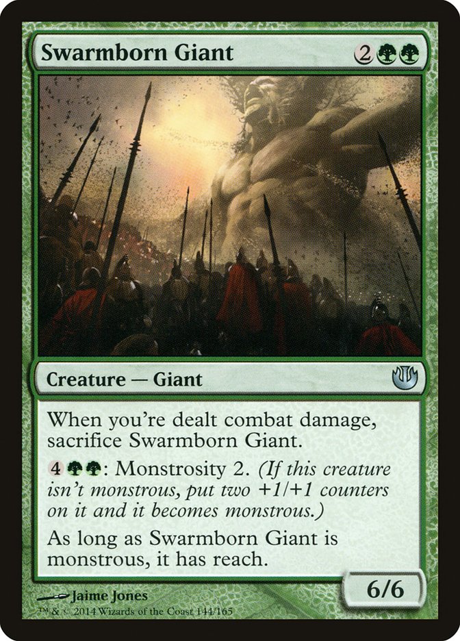 Swarmborn Giant [Journey into Nyx] | Golgari Games