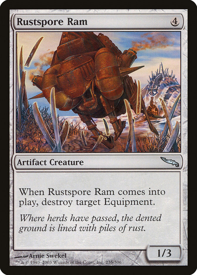 Rustspore Ram [Mirrodin] | Golgari Games