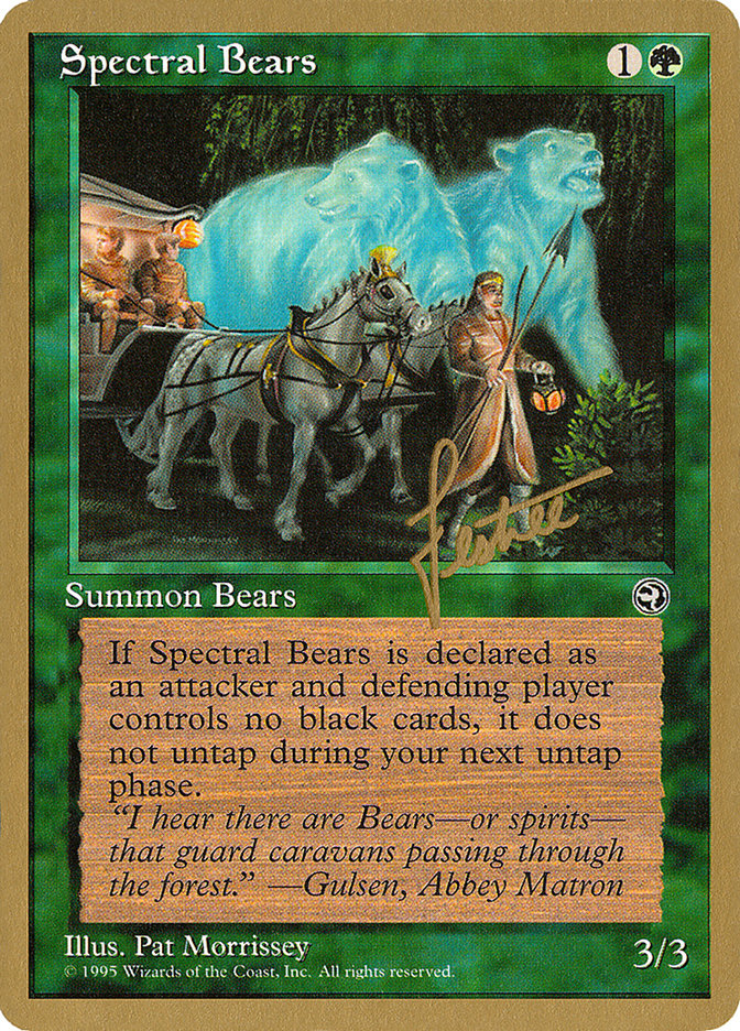 Spectral Bears (Bertrand Lestree) [Pro Tour Collector Set] | Golgari Games