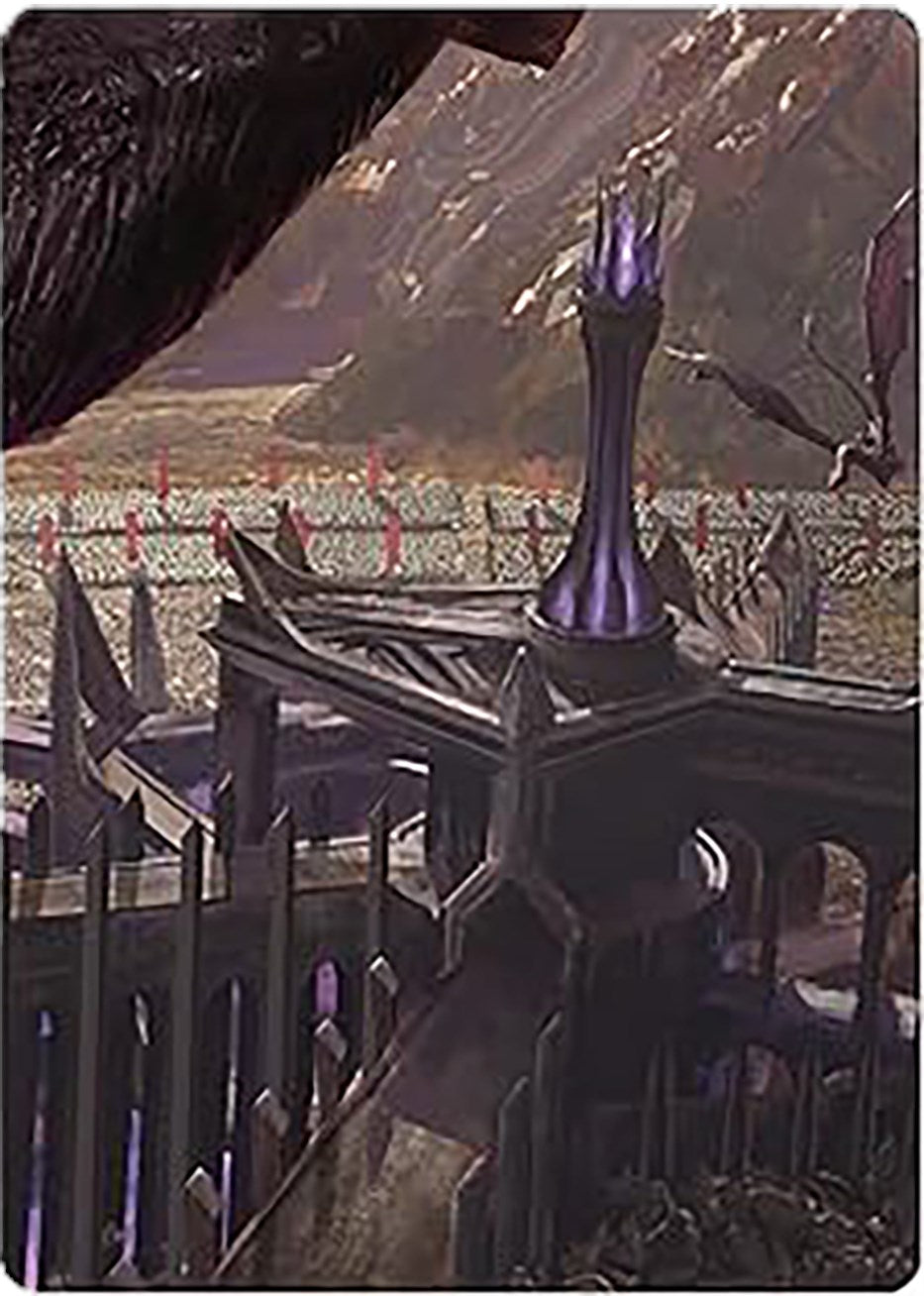 Minas Morgul, Dark Fortress Art Card [The Lord of the Rings: Tales of Middle-earth Art Series] | Local Legends