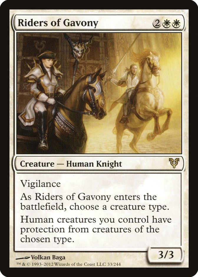 Riders of Gavony [Avacyn Restored] | Golgari Games