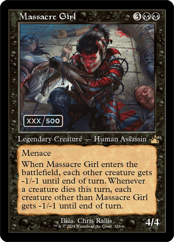 Massacre Girl (Retro) (Serialized) [Ravnica Remastered] | Local Legends