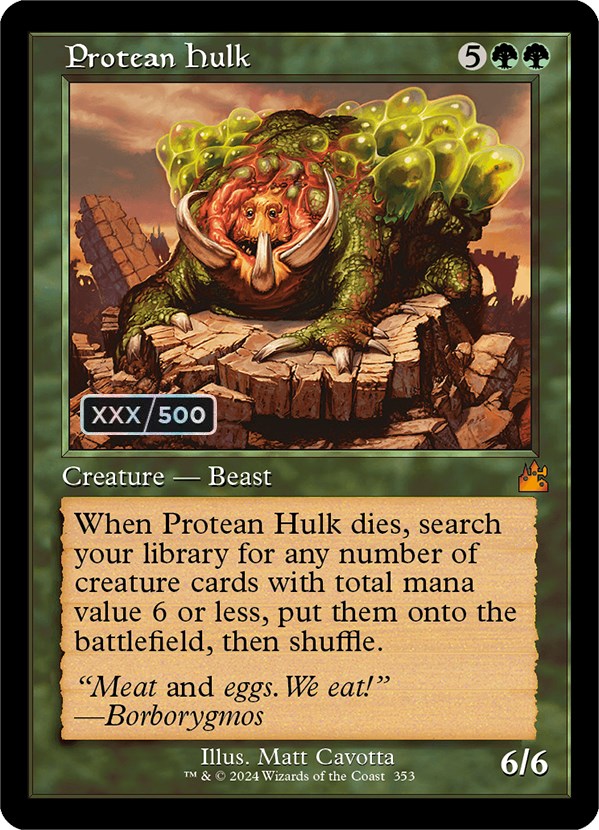 Protean Hulk (Retro) (Serialized) [Ravnica Remastered] | Local Legends