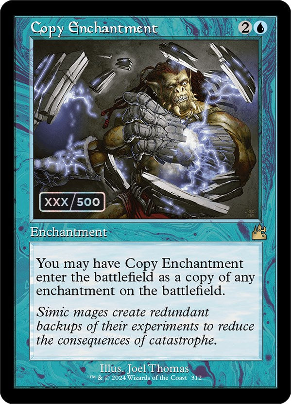 Copy Enchantment (Retro) (Serialized) [Ravnica Remastered] | Local Legends